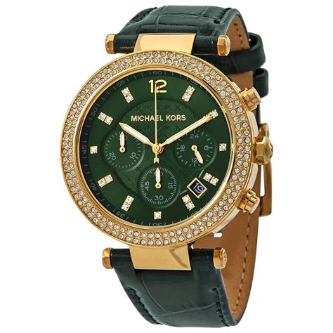 green watch michael kors|Michael Kors Watch for sale.